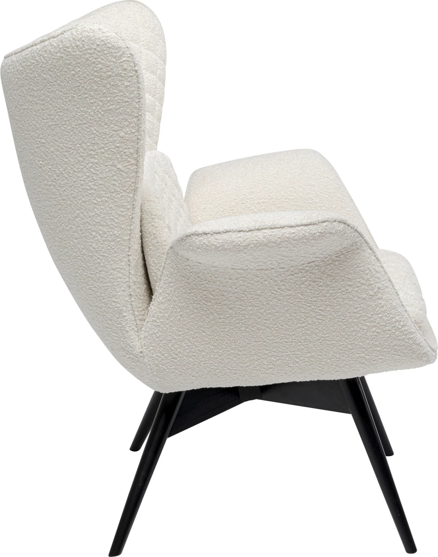 Sessel Tudor Bouclé Creme 9 Sessel Tudor Bouclé Creme – Bild 7