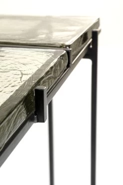 Konsole Ice Schwarz 98x80cm -Bestes Möbelkollektions Geschäft aeb5d1965b9f2c629f45c2784d984b003cc7a74f