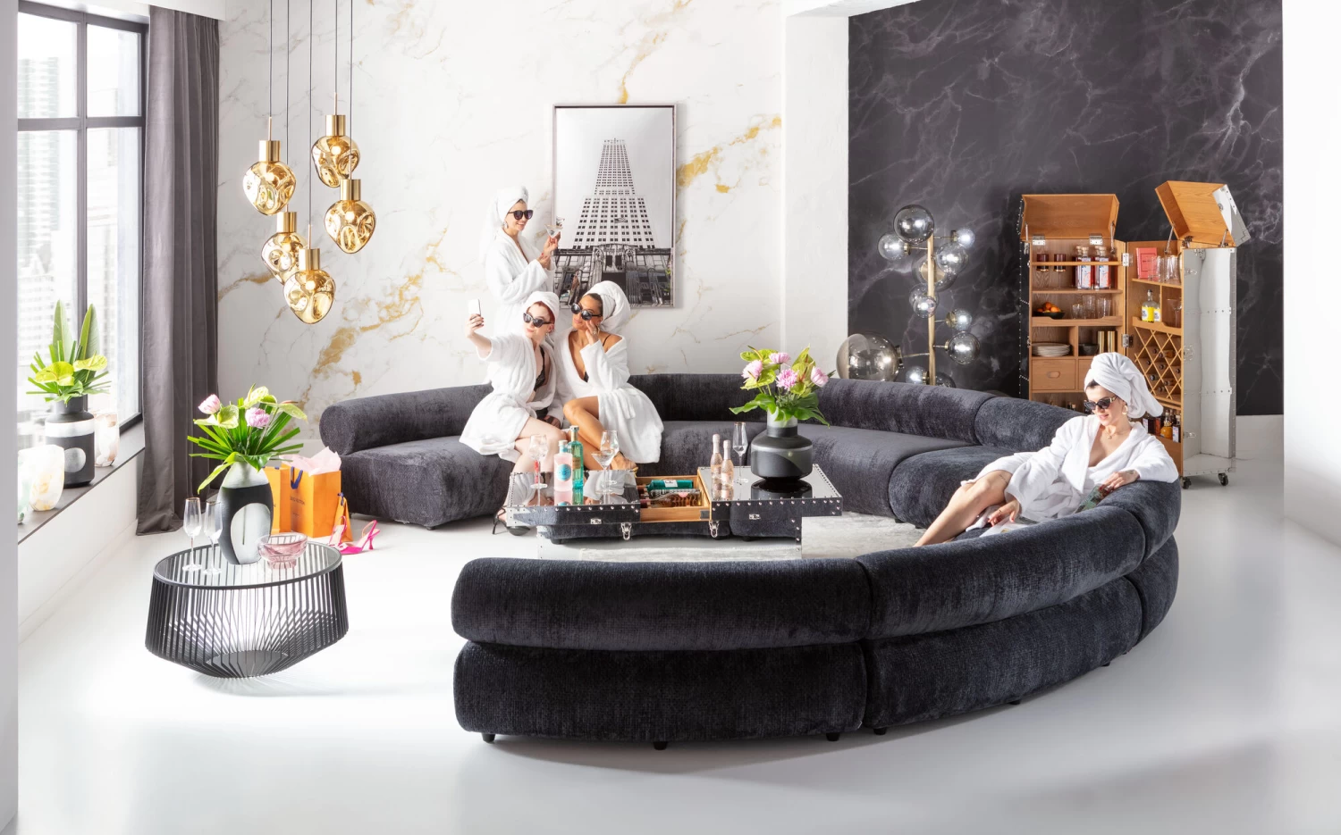 Sofa Element Ciao Midnight 145cm 4 Sofa Element Ciao Midnight 145cm – Bild 2