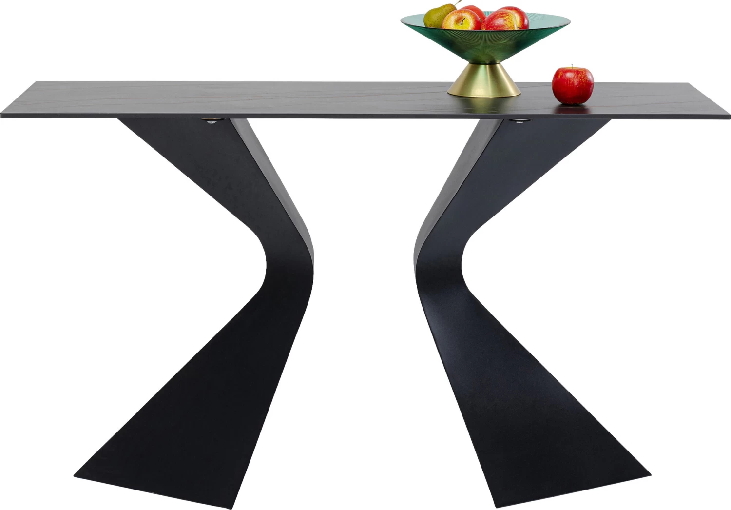 Konsole Gloria Schwarz Keramik 140x81cm 6 Konsole Gloria Schwarz Keramik 140x81cm – Bild 4