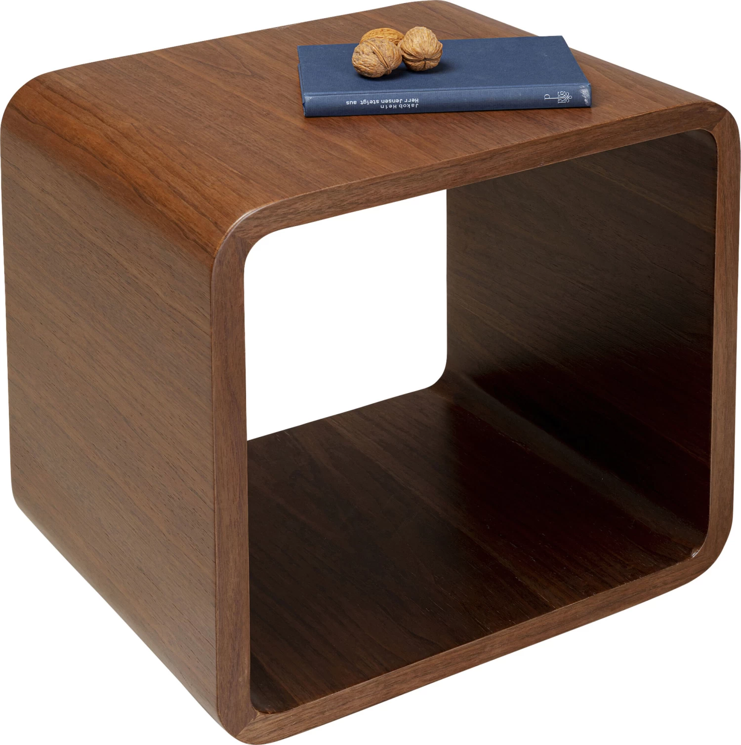 Lounge Cube MDF Walnuss 4 Lounge Cube MDF Walnuss – Bild 2