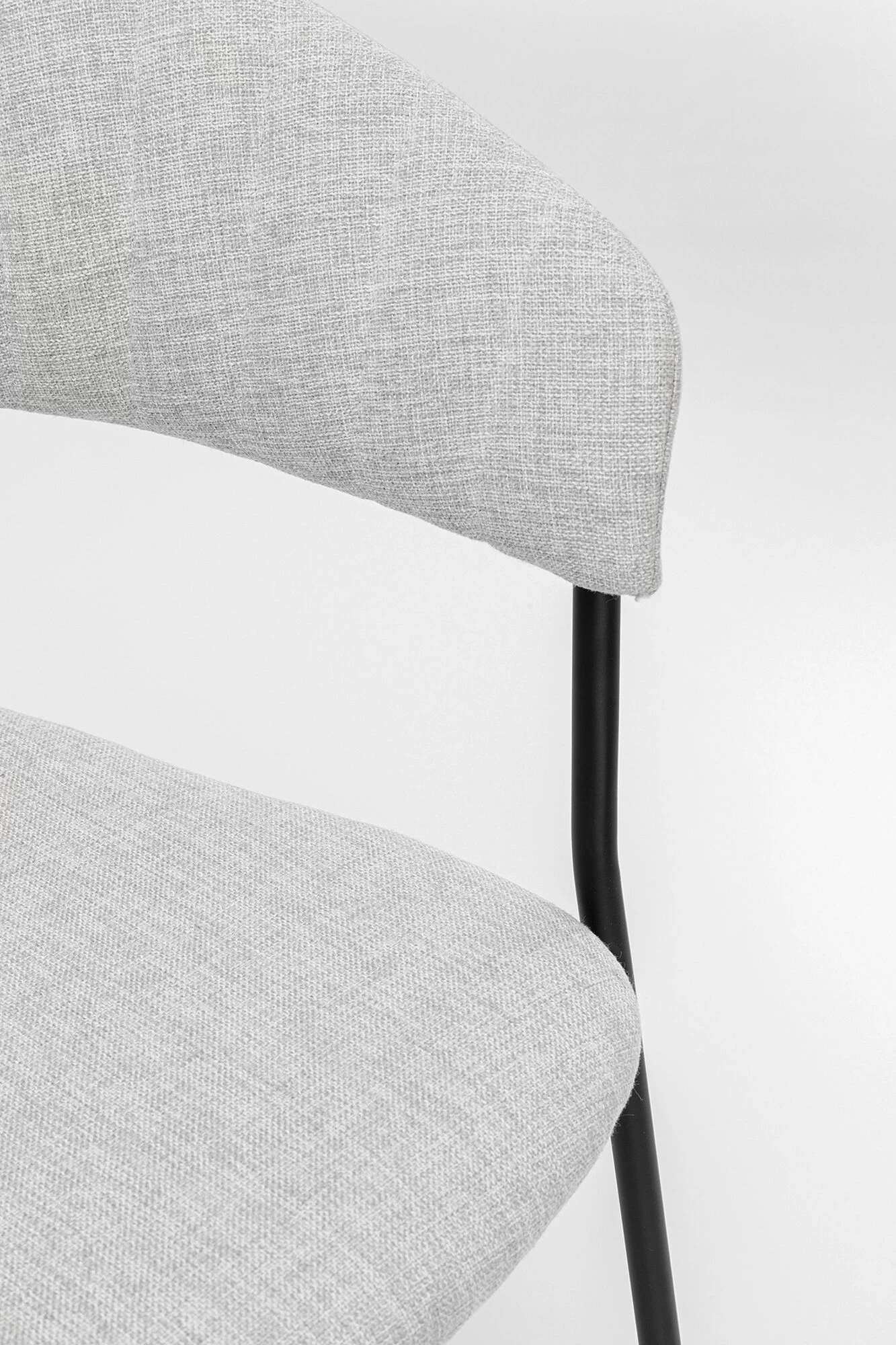 Armlehnstuhl Belle Hellgrau (2/Set) 13 Armlehnstuhl Belle Hellgrau (2/Set) – Bild 11