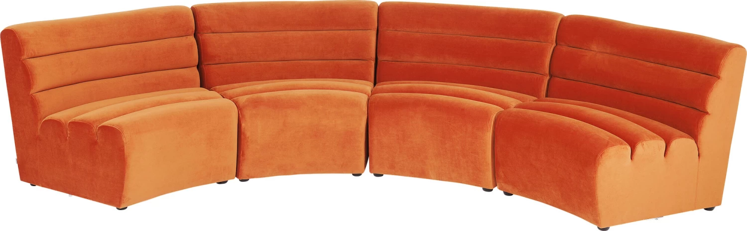 Sofa Element Wave Orange 18 Sofa Element Wave Orange – Bild 16