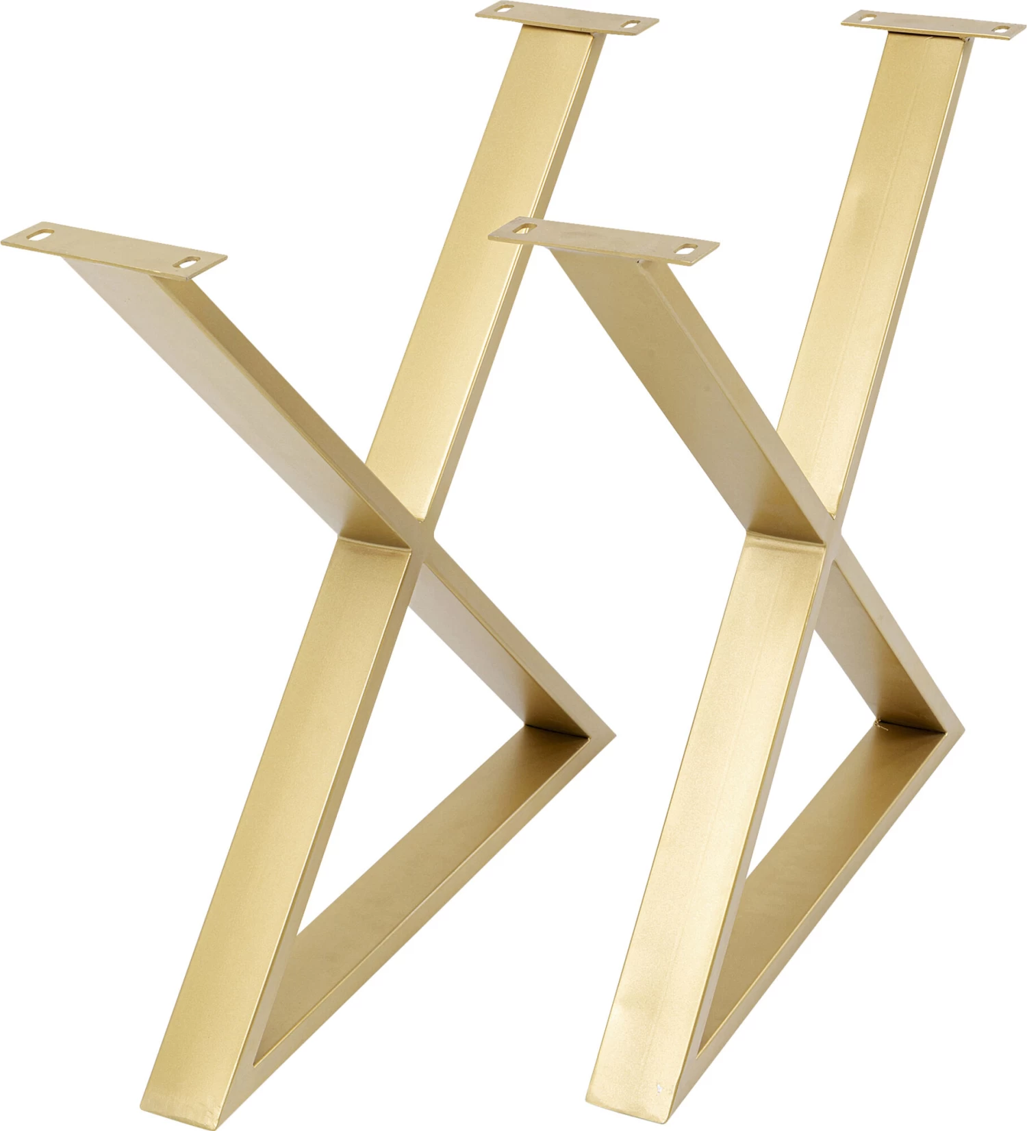 Gestell Tavola Cross Messing (2/Set) 13 Gestell Tavola Cross Messing (2/Set) – Bild 11