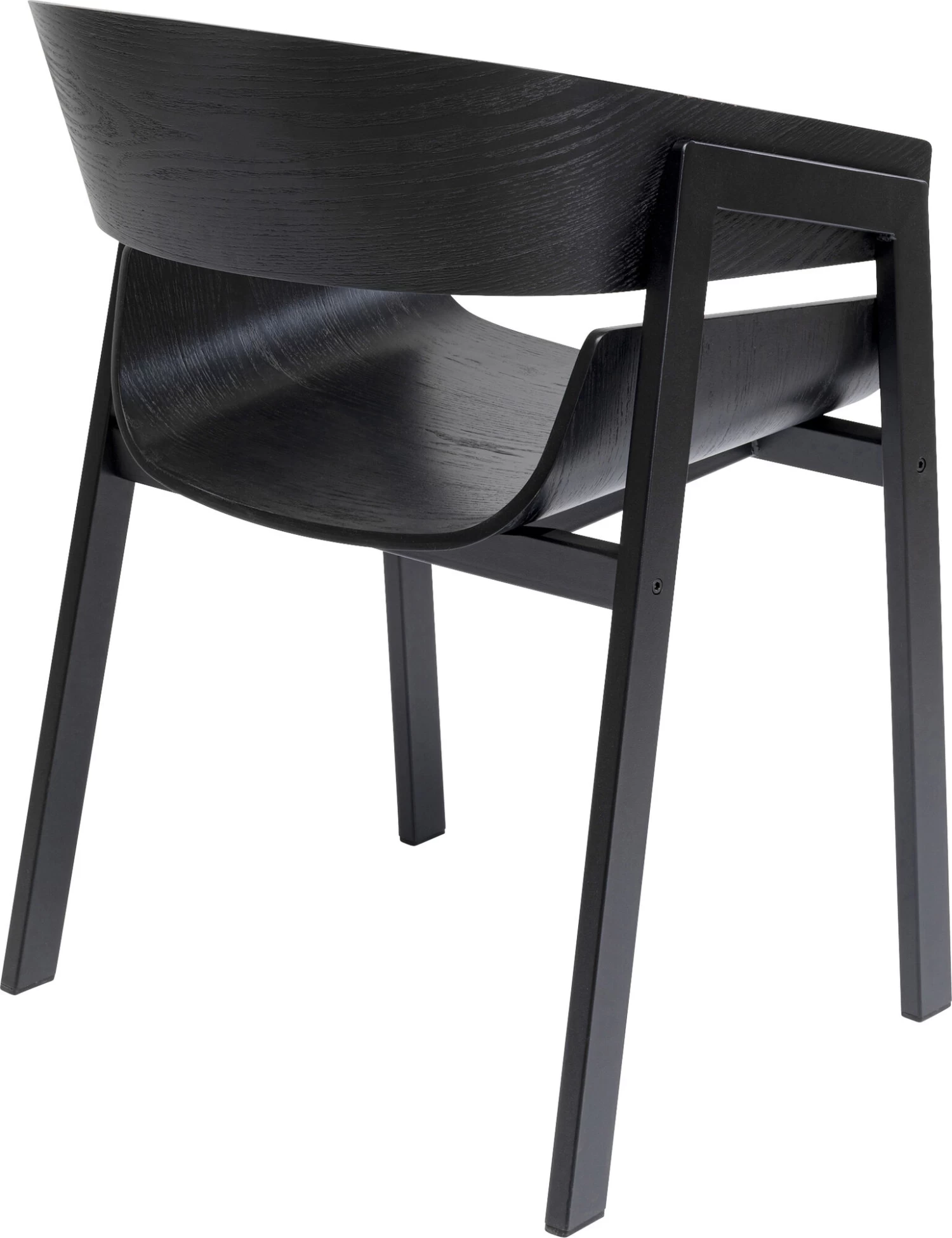 Armlehnstuhl Biarritz Schwarz 6 Armlehnstuhl Biarritz Schwarz – Bild 4