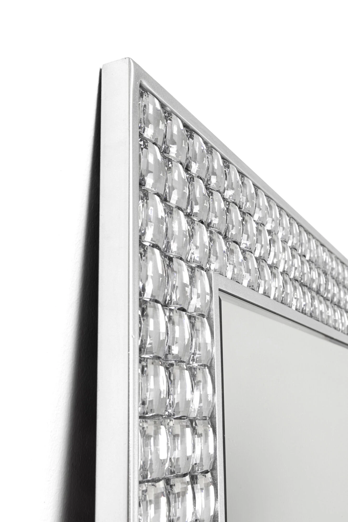 Wandspiegel Crystals Silber 80x180cm 4 Wandspiegel Crystals Silber 80x180cm – Bild 2