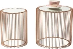Beistelltisch Wire Copper Ø44cm (2/Set) -Bestes Möbelkollektions Geschäft b90d2fe648044c117ba3c117428cb51fb3b30c3c