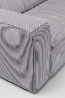 Sofa Cubetto Cord 3-Sitzer Hellgrau 220cm -Bestes Möbelkollektions Geschäft b91c2f7aed8ba2029b94700322b0ff641ae45e8e