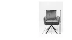 Drehstuhl Mit Armlehnen Chelsea Braun -Bestes Möbelkollektions Geschäft b93c64836963fa11bed47b2368cc385beefbc3ef