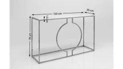 Konsole Miami Loft Schwarz 120x75cm 20 Konsole Miami Loft Schwarz 120x75cm -Bestes Möbelkollektions Geschäft ba837d8a6bc8721f83fe75122e696d6d5dc568db