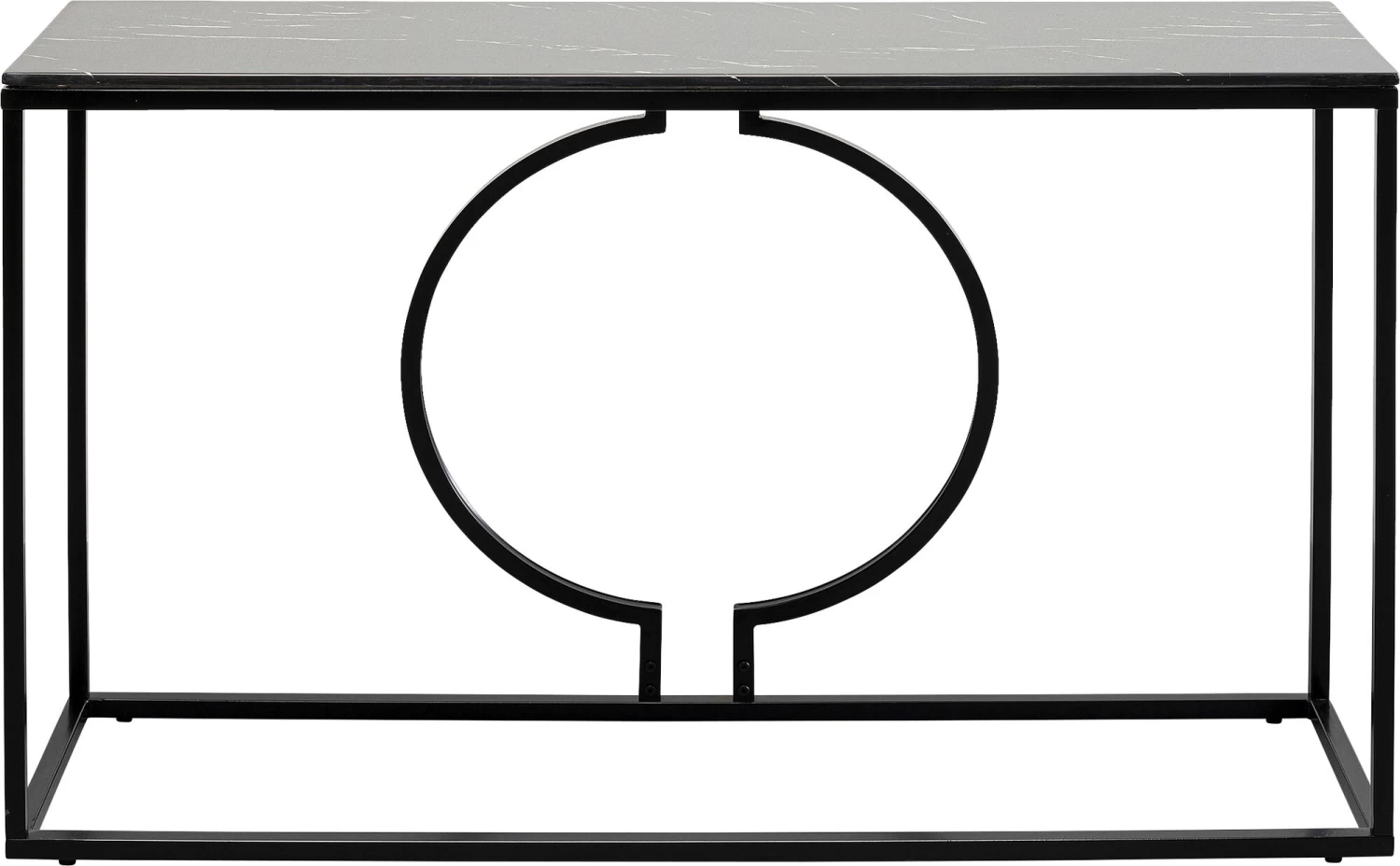 Konsole Miami Loft Schwarz 120x75cm 6 Konsole Miami Loft Schwarz 120x75cm – Bild 4