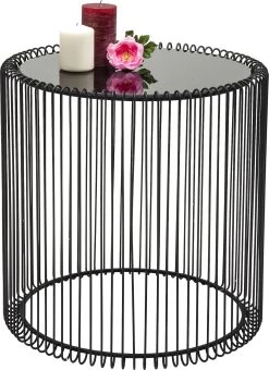 Beistelltisch Wire Schwarz Ø44cm (2/Set) -Bestes Möbelkollektions Geschäft bc1fec747d40e7def6cf976fc294866c37e9814d