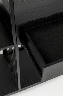 Regal Bologna Schwarz 125x200cm -Bestes Möbelkollektions Geschäft bd6fd284f298aac15e673dec66205f625045ed7c