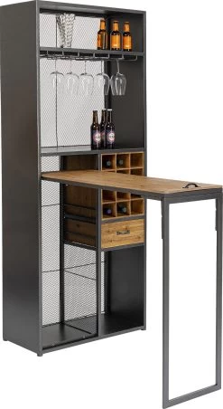 Barschrank Vinoteca 80x201cm -Bestes Möbelkollektions Geschäft bdb36e431f47ba1a640ab23339fdbccbd89f6c81