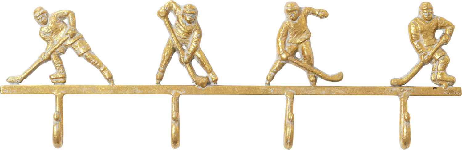 Wandgarderobe Ice Hockey Gold 48cm 8 Wandgarderobe Ice Hockey Gold 48cm – Bild 6