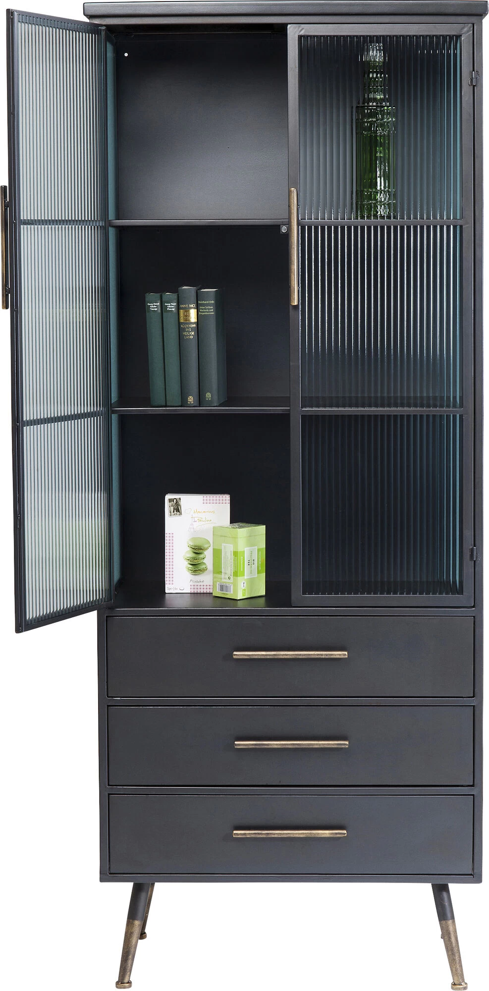 Hochschrank La Gomera 2 Türen 3 Schübe 13 Hochschrank La Gomera 2 Türen 3 Schübe – Bild 11