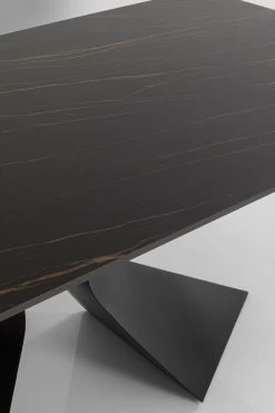 Tisch Gloria Schwarz Keramik Schwarz 200x100cm -Bestes Möbelkollektions Geschäft bf2142e5ec103155462d1eb6761906e3fc207381