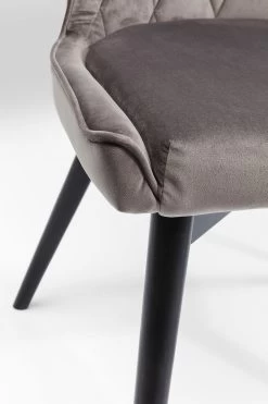 Stuhl Black Marshall Velvet Grau -Bestes Möbelkollektions Geschäft c20a26fb55a7fd669950a4a84b146f187d2b0030