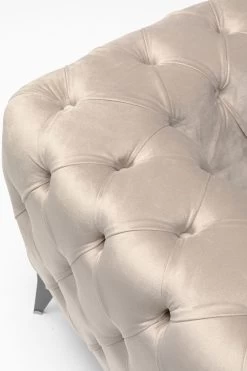 Sessel Bellissima Velvet Beige 120cm -Bestes Möbelkollektions Geschäft c4c15a4f52d7bbee8032313046acefb4e06f2157