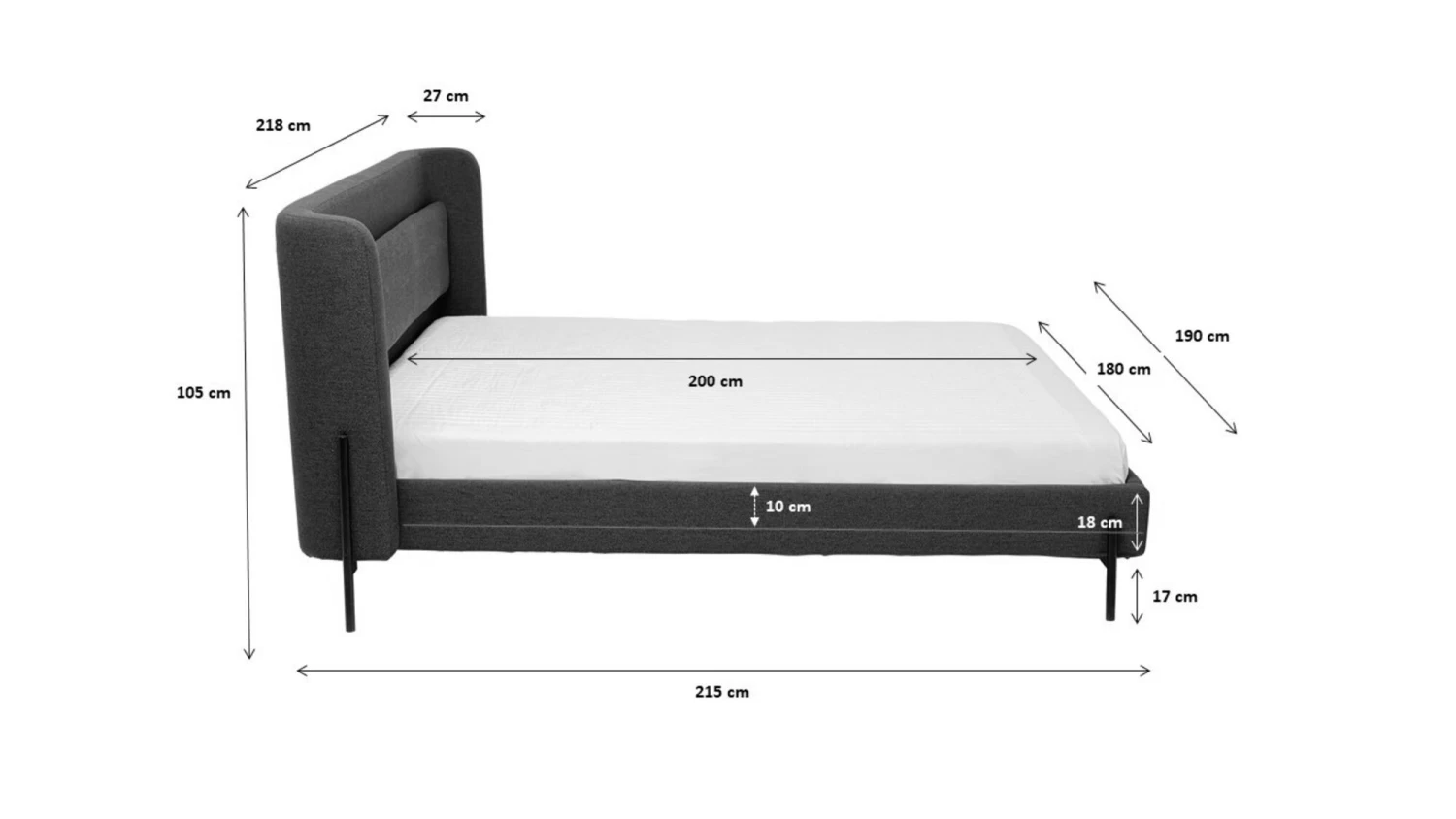 Bett Tivoli Grün 180x200cm 20 Bett Tivoli Grün 180x200cm – Bild 18
