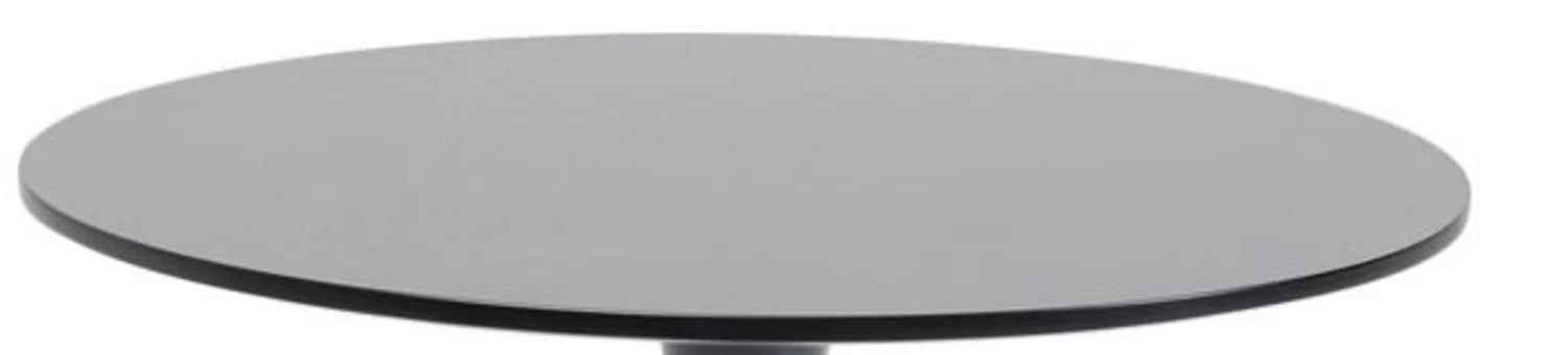 Tischplatte Schickeria Schwarz Ø80cm 3 Tischplatte Schickeria Schwarz Ø80cm