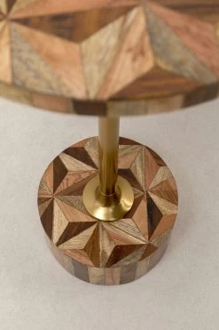 Beistelltisch Domero Geo Braun Ø25cm -Bestes Möbelkollektions Geschäft c74c5cc6166656cbc2ad9437bbd73c7870eb3bcf