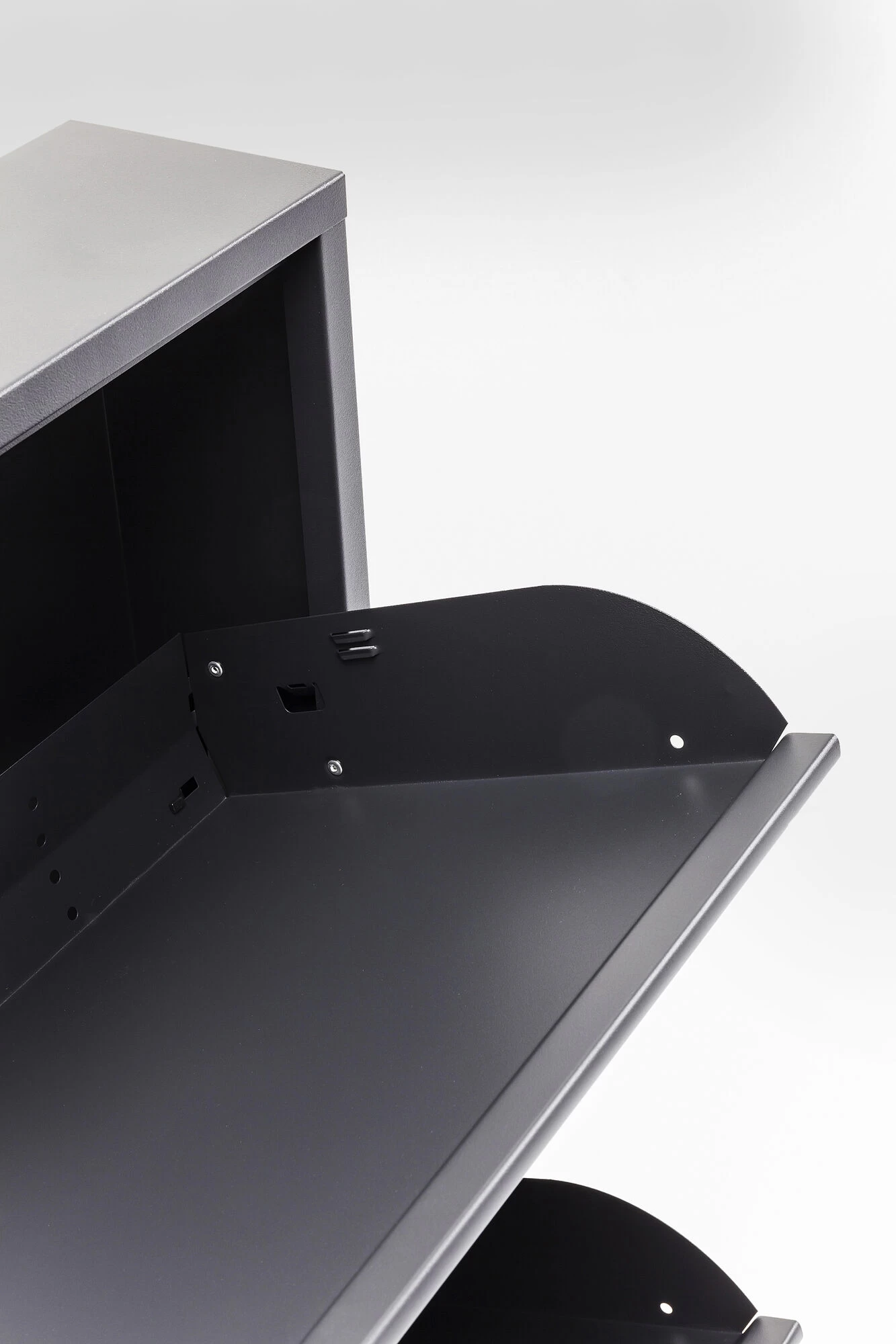 Schuhkipper Caruso 3-er Anthrazit 11 Schuhkipper Caruso 3-er Anthrazit – Bild 9