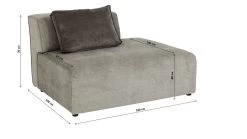 Infinity 2-Sitzer 100 Elements Grau -Bestes Möbelkollektions Geschäft c82dd899b9a47335a39b208d211b1a2c79ea5154