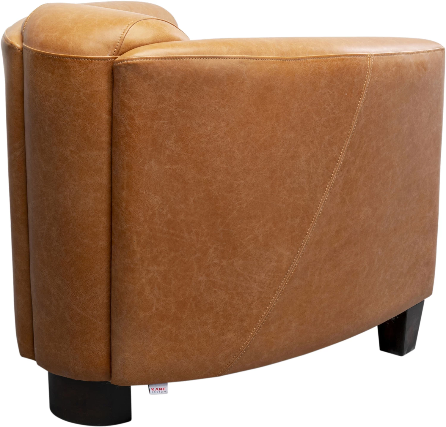 Sessel Cigar Lounge Smart Leder Hellbraun 5 Sessel Cigar Lounge Smart Leder Hellbraun – Bild 3