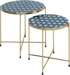 Beistelltisch Priya Blau (2/Set) 11 Beistelltisch Priya Blau (2/Set) -Bestes Möbelkollektions Geschäft c939f0ebff0c69fe4a0bdcbbfaaf02da9a7bffe1