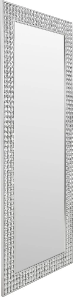 Wandspiegel Crystals Silber 80x180cm