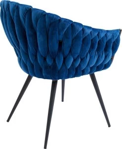 Armlehnstuhl Knot Blau -Bestes Möbelkollektions Geschäft cb2001baf7f547f1013e05fddce19d2936594c17