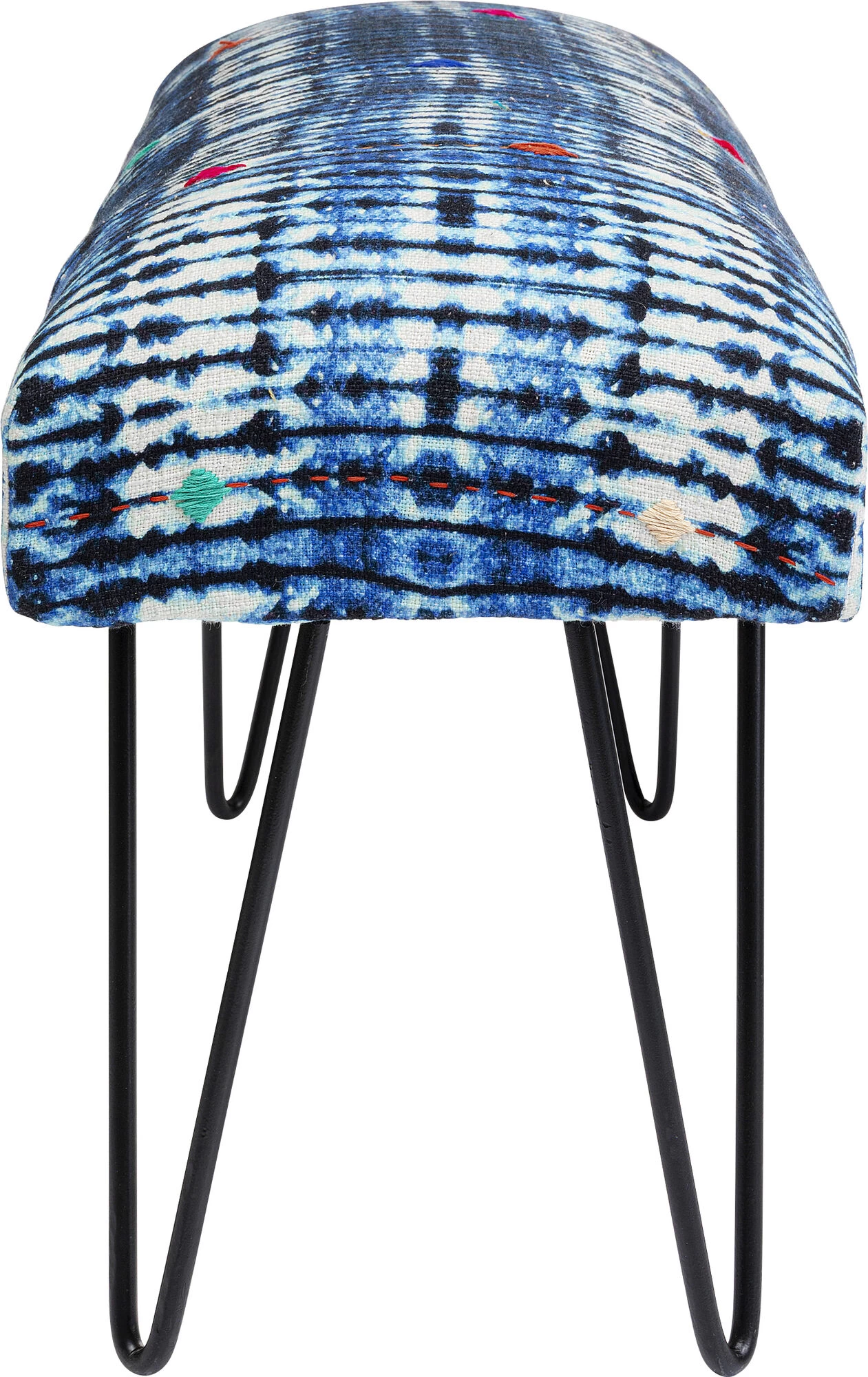 Bank Desna Patchwork Blau 80cm 4 Bank Desna Patchwork Blau 80cm – Bild 2