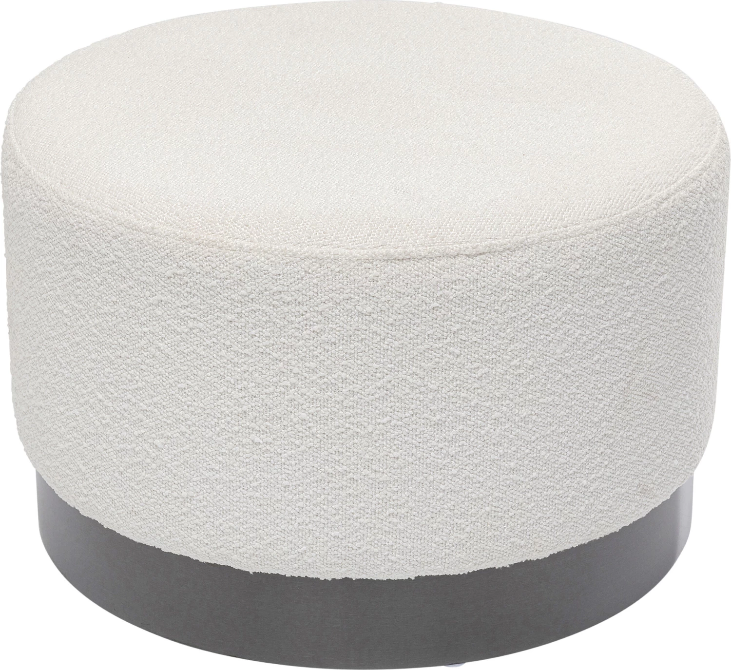 Hocker Cherry Boucle Creme Smoke Ø55cm 6 Hocker Cherry Boucle Creme Smoke Ø55cm – Bild 4