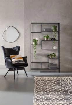 Regal Loft Schwarz 115x195cm 23 Regal Loft Schwarz 115x195cm -Bestes Möbelkollektions Geschäft d04bff089a134e82a000ddd2d4e20d87427ae9f2