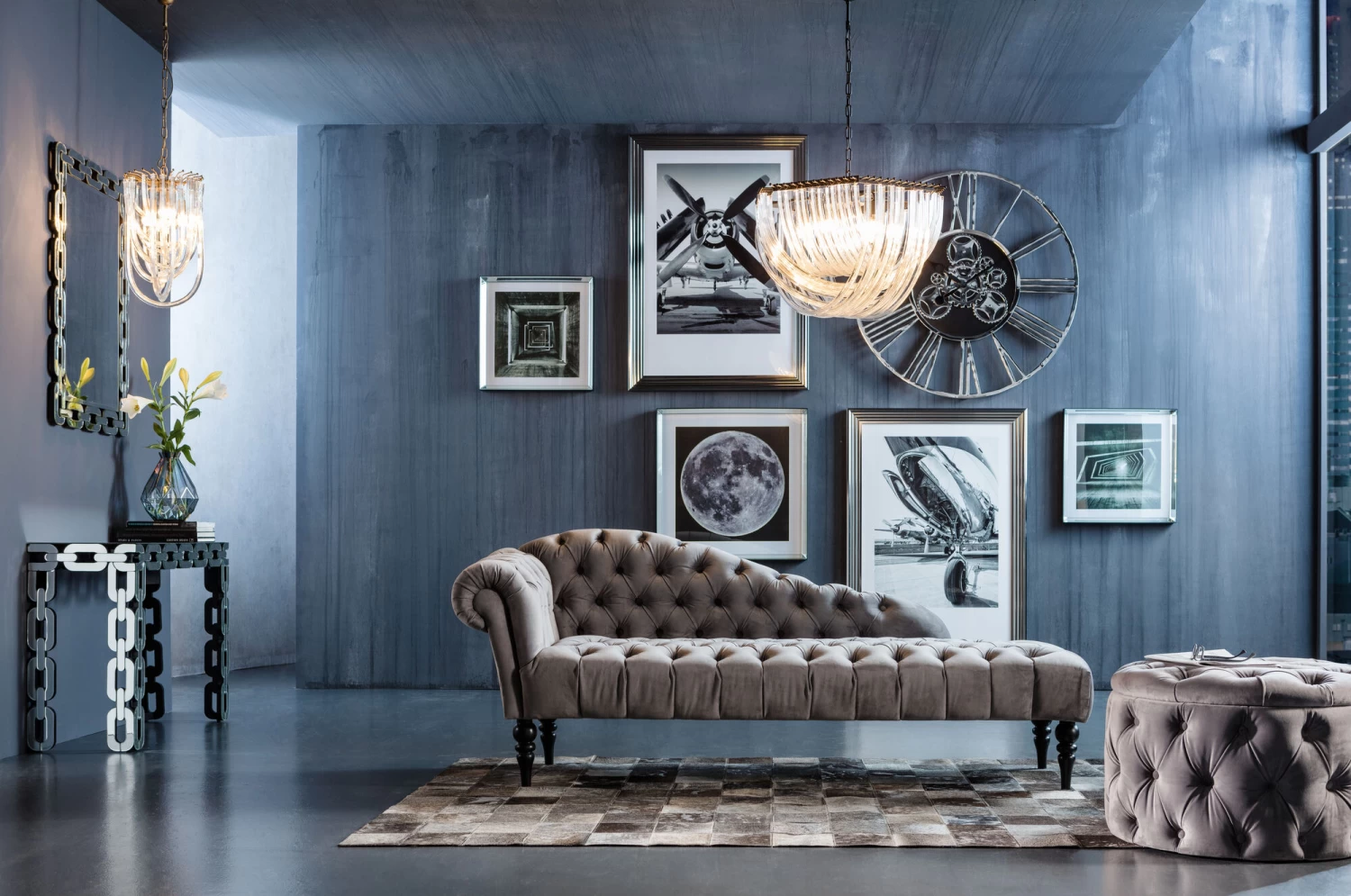 Sitztruhe Desire Rund Silbergrau 6 Sitztruhe Desire Rund Silbergrau – Bild 4