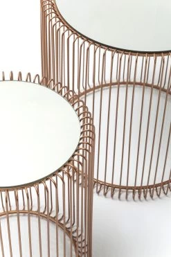 Beistelltisch Wire Copper Ø44cm (2/Set) -Bestes Möbelkollektions Geschäft d4405c190caa2671a574bbad775510d60ec6f92d
