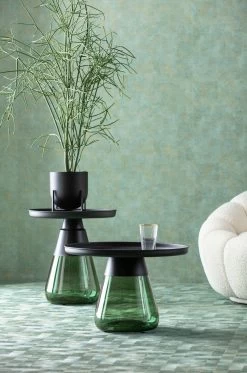 Beistelltisch Bottiglia Grün Ø 50cm