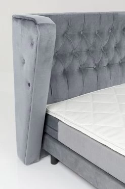 Boxspringbett Benito Moon Grau 160x200cm -Bestes Möbelkollektions Geschäft d6f026e17994dbb8d31ea419fa58755b13e9a7e7