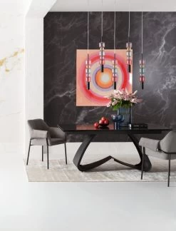 Armlehnstuhl Bess Grau