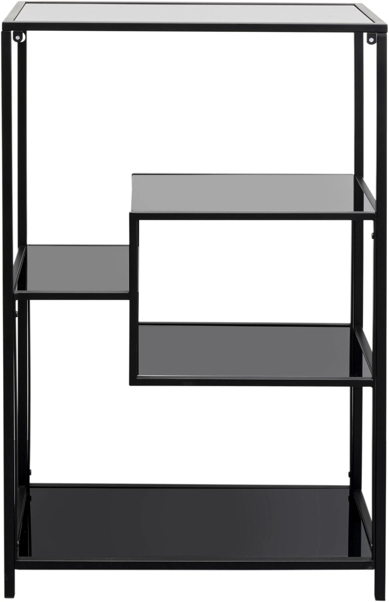 Regal Loft Schwarz 60x100cm 8 Regal Loft Schwarz 60x100cm – Bild 6