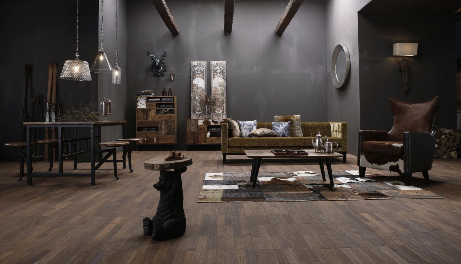 Beistelltisch Animal Bear Ø33cm 6 Beistelltisch Animal Bear Ø33cm – Bild 4