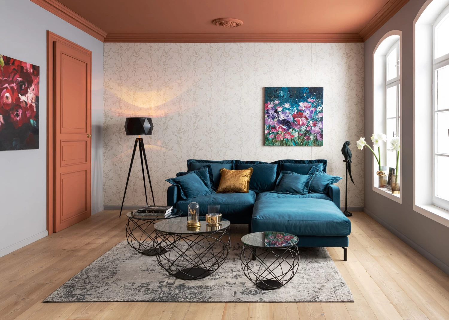 Sofa Lullaby 2-Sitzer Petrol 4 Sofa Lullaby 2-Sitzer Petrol – Bild 2