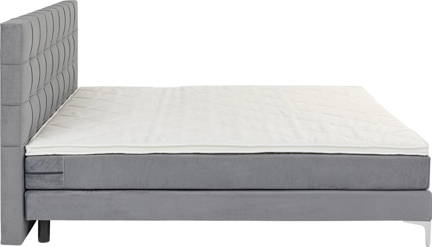 Boxspringbett Benito Star Grau 160x200cm 11 Boxspringbett Benito Star Grau 160x200cm – Bild 9