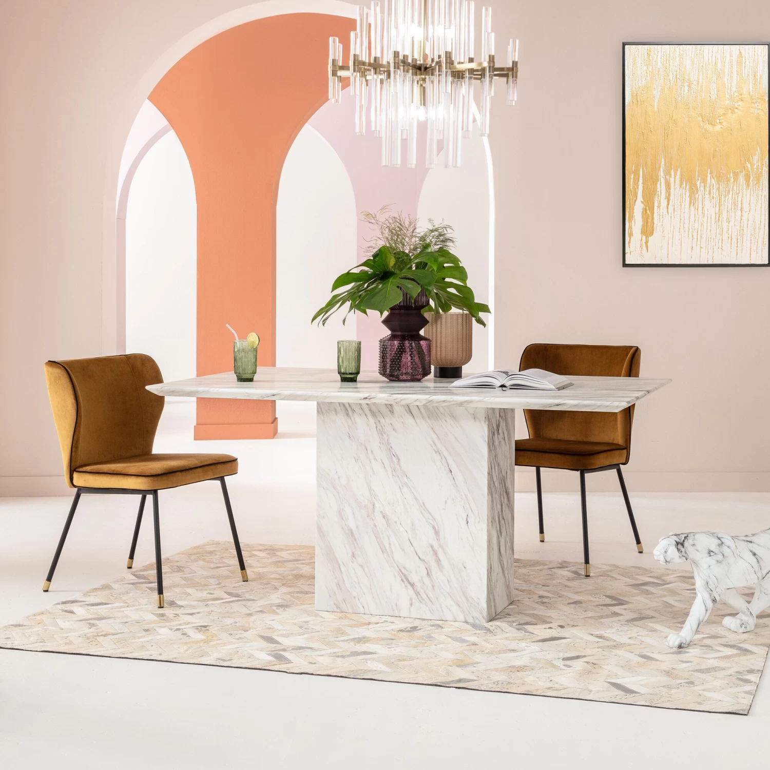 Tisch Artistico Marble 160x90 3 Tisch Artistico Marble 160x90