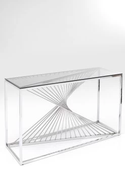 Konsole Laser Silber Klarglas 120x40cm -Bestes Möbelkollektions Geschäft ddb30dd0f08d9dcf699db4ab6860ca5c933e0ac5