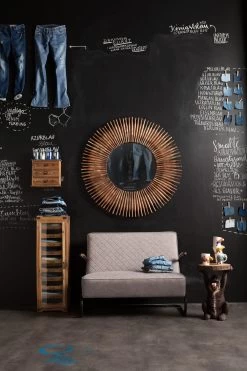 Spiegel Sunlight Ø120cm -Bestes Möbelkollektions Geschäft df33eeb166f451e9c8c5e8c152f52c607fe9d6bf