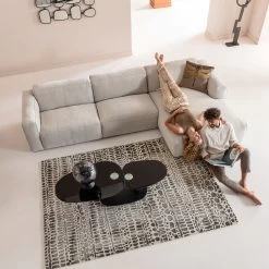 Henry Elements Ottomane Creme Rechts