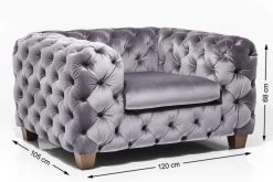 Sessel Desire Silbergrau -Bestes Möbelkollektions Geschäft dff744a4a330b6fecea34a6551524a1859f09a0d