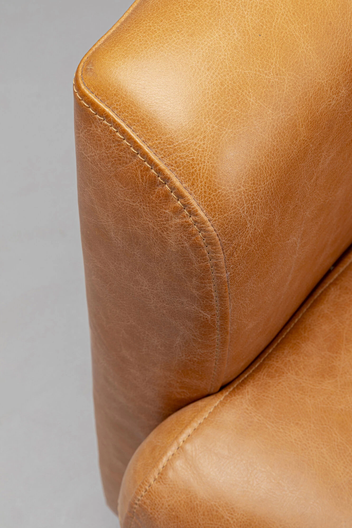 Sessel Cigar Lounge Smart Leder Hellbraun 8 Sessel Cigar Lounge Smart Leder Hellbraun – Bild 6